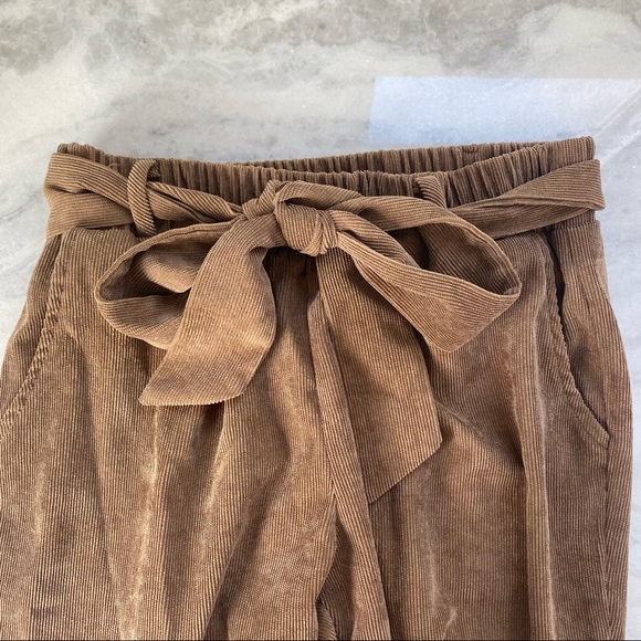 bohme Pants - Faux Corduroy Trousers